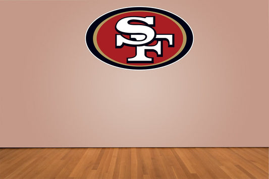 San Francisco 49ers Indoor Wall Vinyl Decal Sticker 5" - 52"