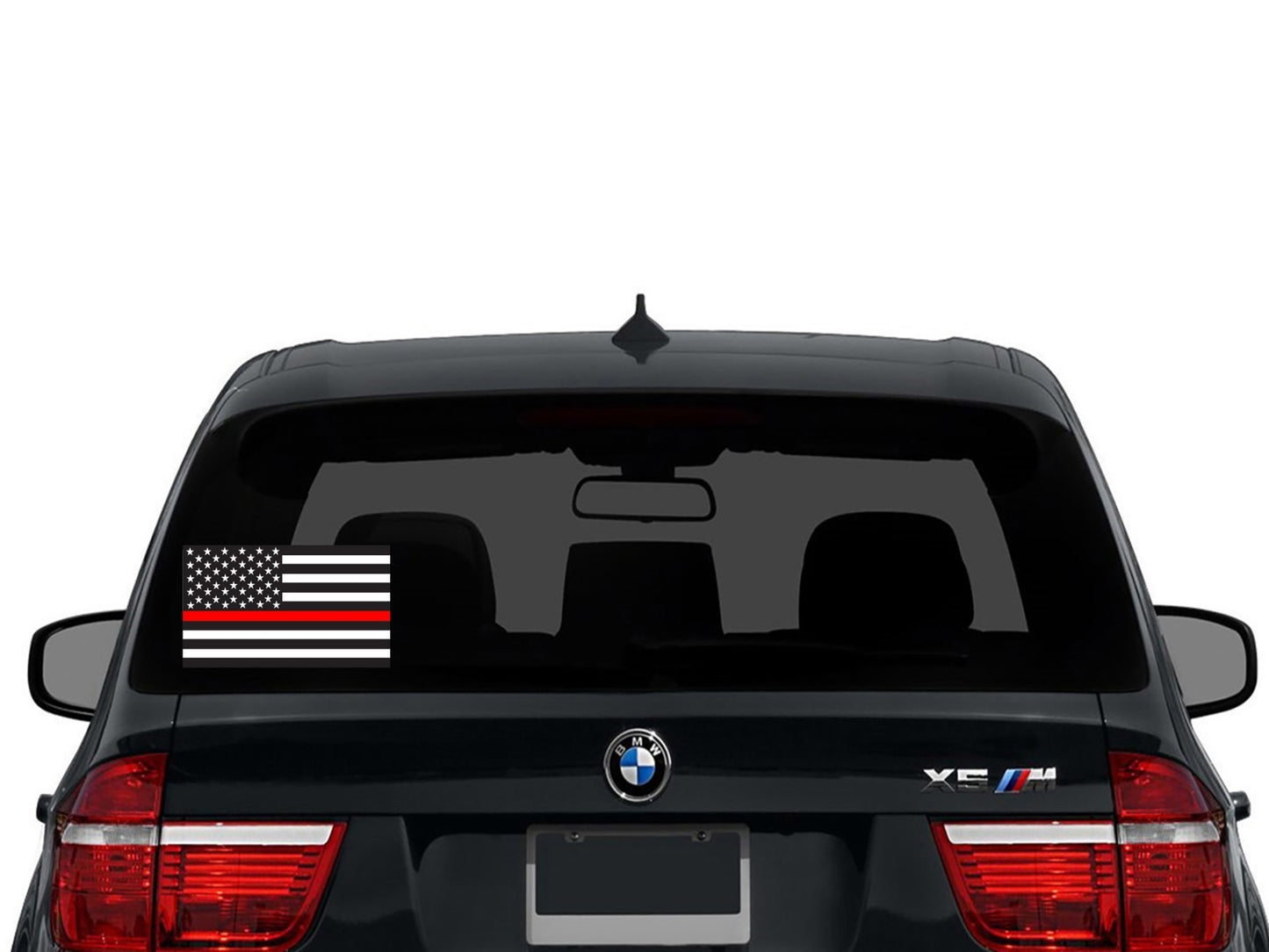 5" Thin Red Line Firefighter Lives Matter American Flag Vinyl Decal Sticker