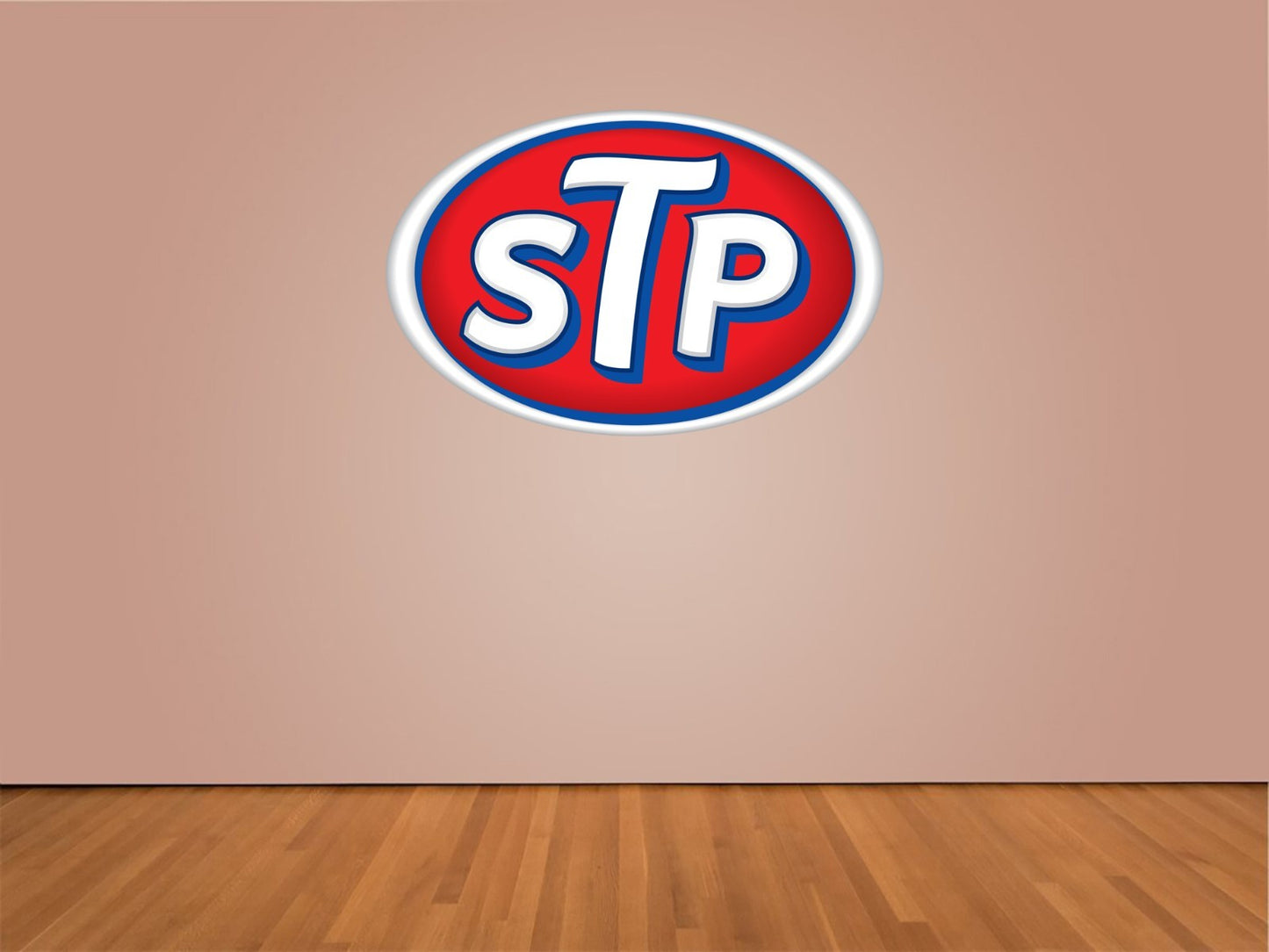 STP Motor Oil Company Indoor Wall Vinyl Decal Sticker 5"-52"