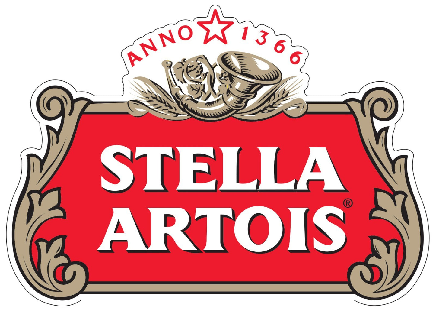 Stella Atrois Beer Logo Indoor Wall Vinyl Decal Sticker 5 - 52"