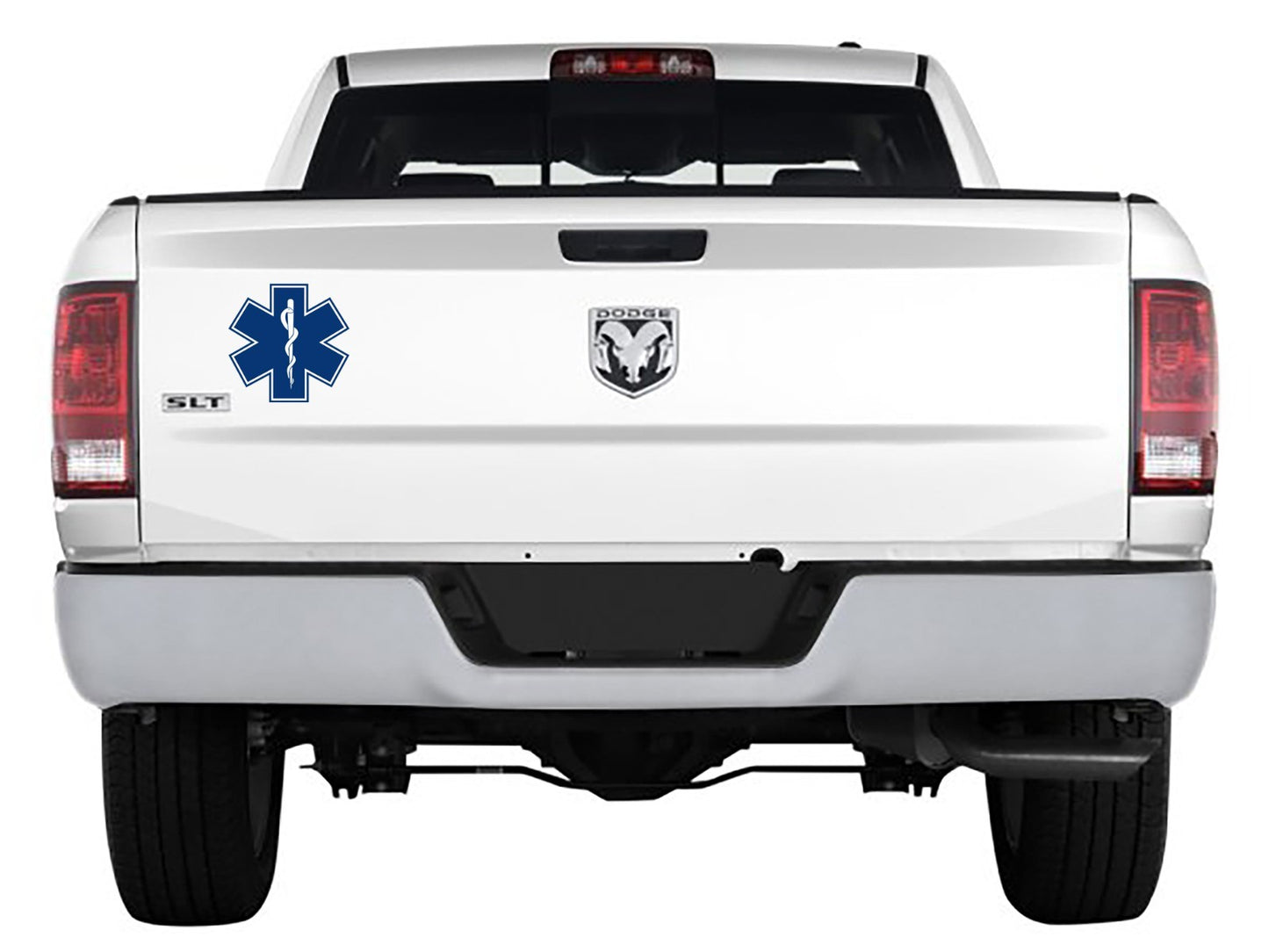 Star of Life Blue Sticker Vinyl Decal | Choose Size EMS EMT Fire Rescue Ambulanc