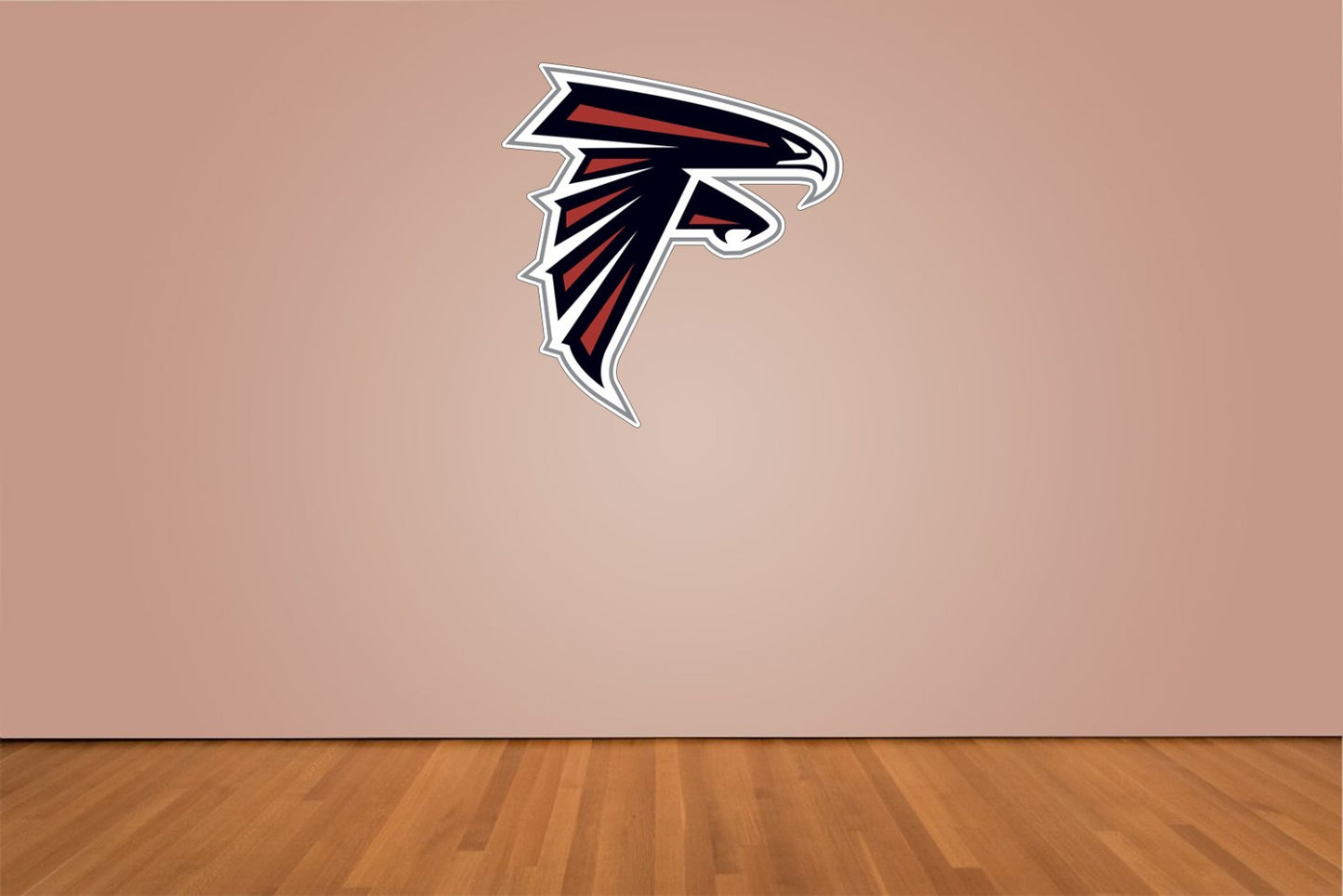 Atlanta Falcons Indoor Wall Vinyl Decal Sticker 5" - 52"