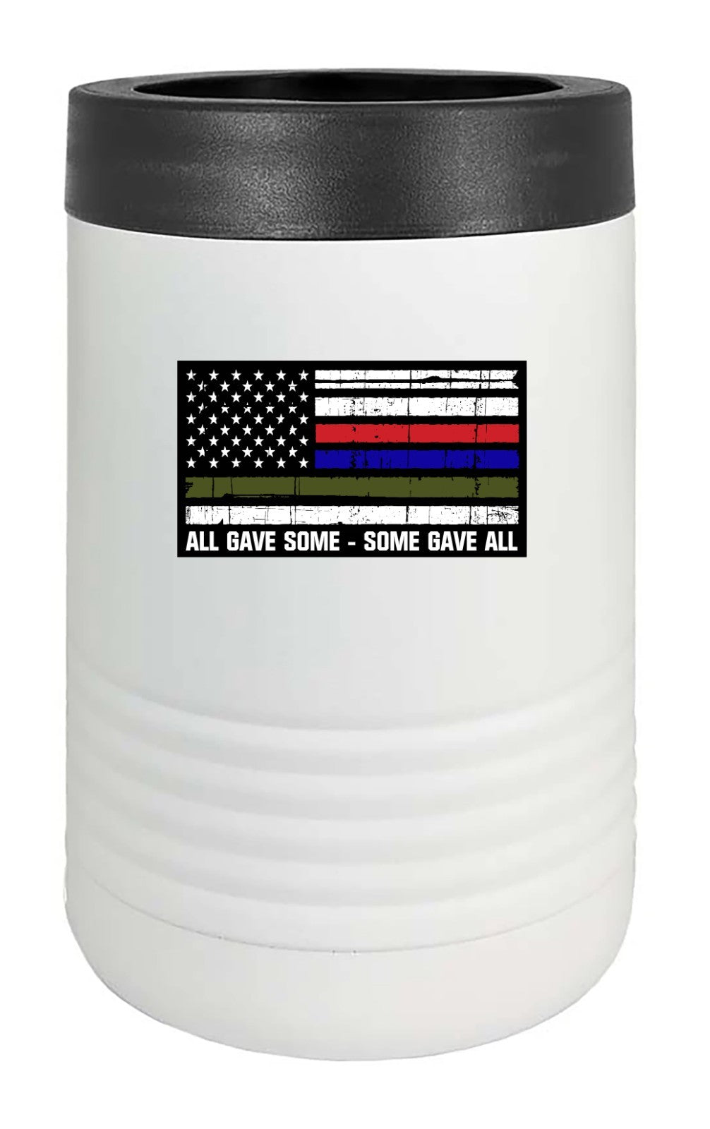 5.5" Thin Blue Red Green Line Vinyl Decal | Car Window | All Gave Some support
