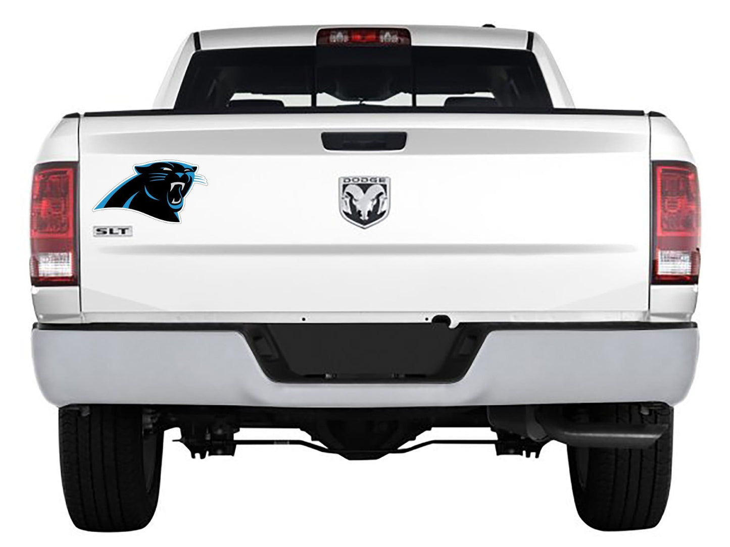 Carolina Panthers Logo - Die Cut Laminated Vinyl Sticker Decal NFL car window