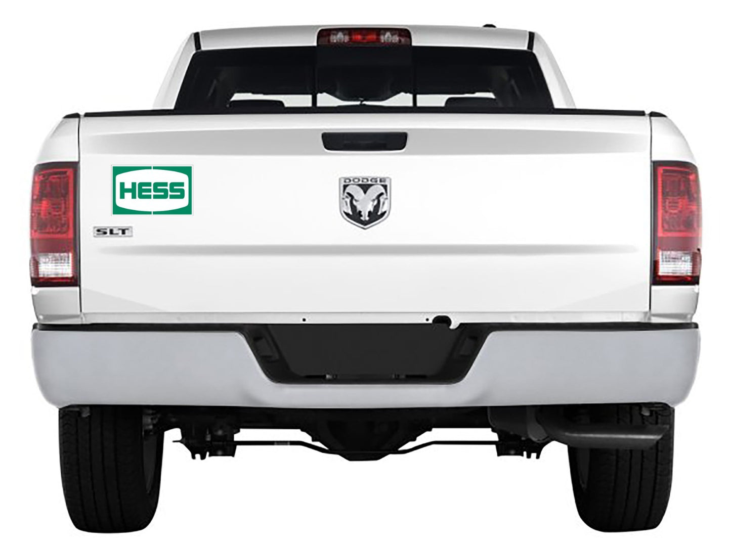 2x Hess Gasoline Logo Die Cut Laminated Vinyl Decal Sticker Choose Sizes racing
