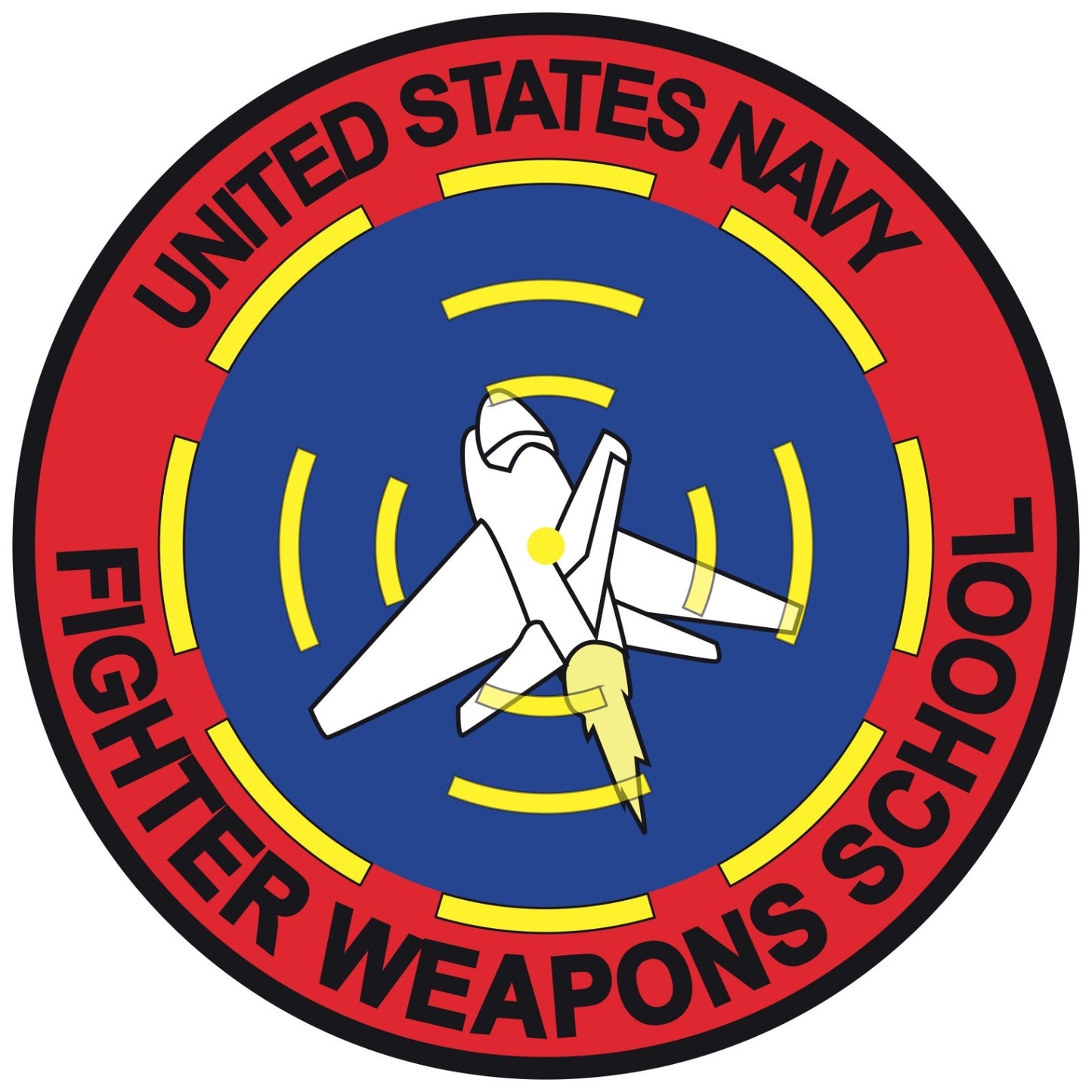 US Navy Fighter Weapons School Indoor Wall Vinyl Decal Sticker 5"-52"