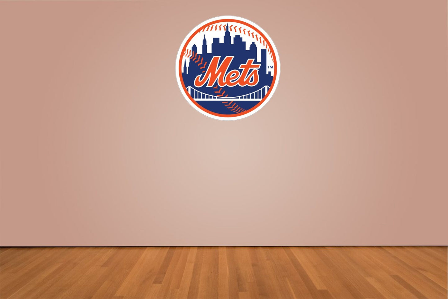 New York Mets Indoor Wall Vinyl Decal Sticker 5" - 52"