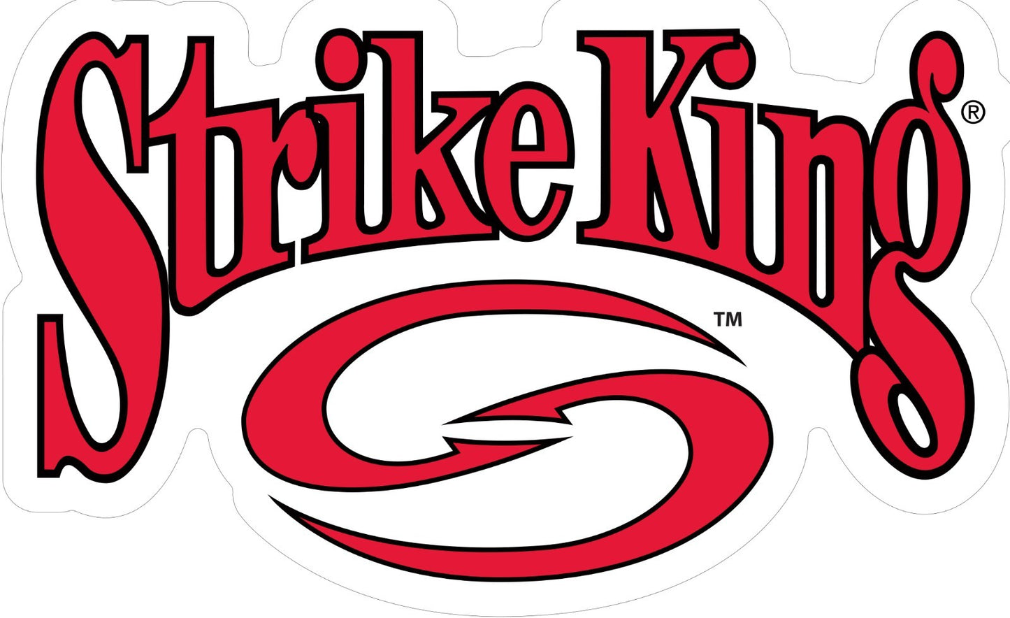 Strike King Professional Carpet Graphic Decal Sticker for Fishing Bass Boats