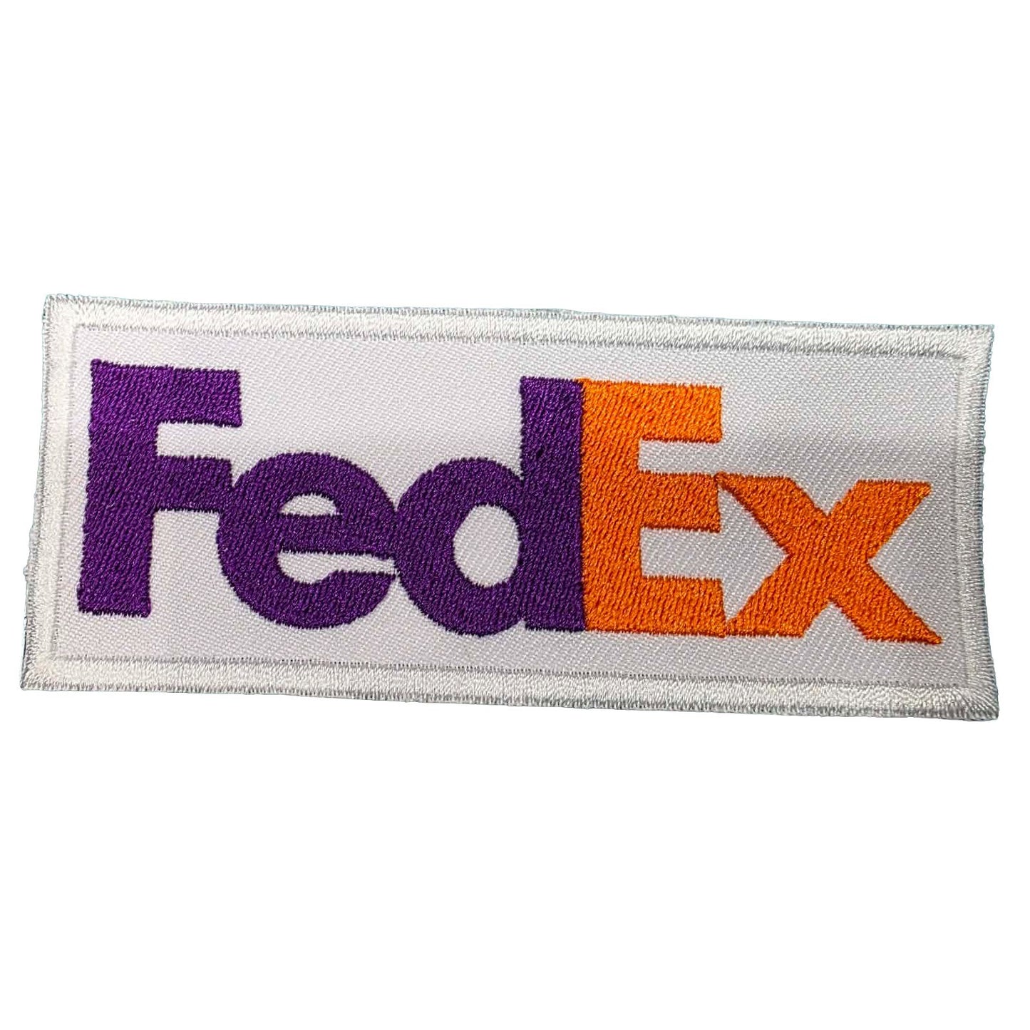 FedEx Express 3.75" Iron On Embroidered Patch shoulder
