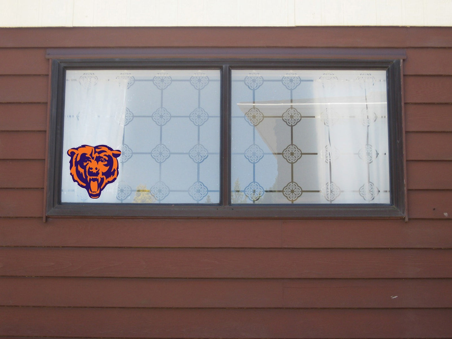 Chicago Bears Logo - Die Cut Laminated Vinyl Sticker Decal NFL car window