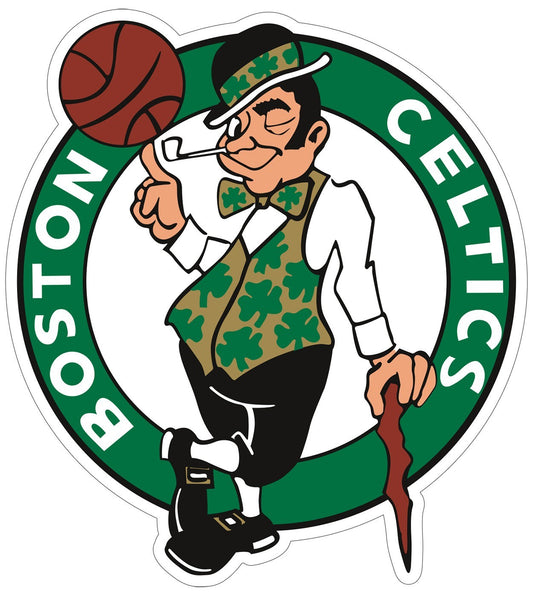 Boston  Celtics Logo - Die Cut Laminated Vinyl Sticker Decal NBA car window