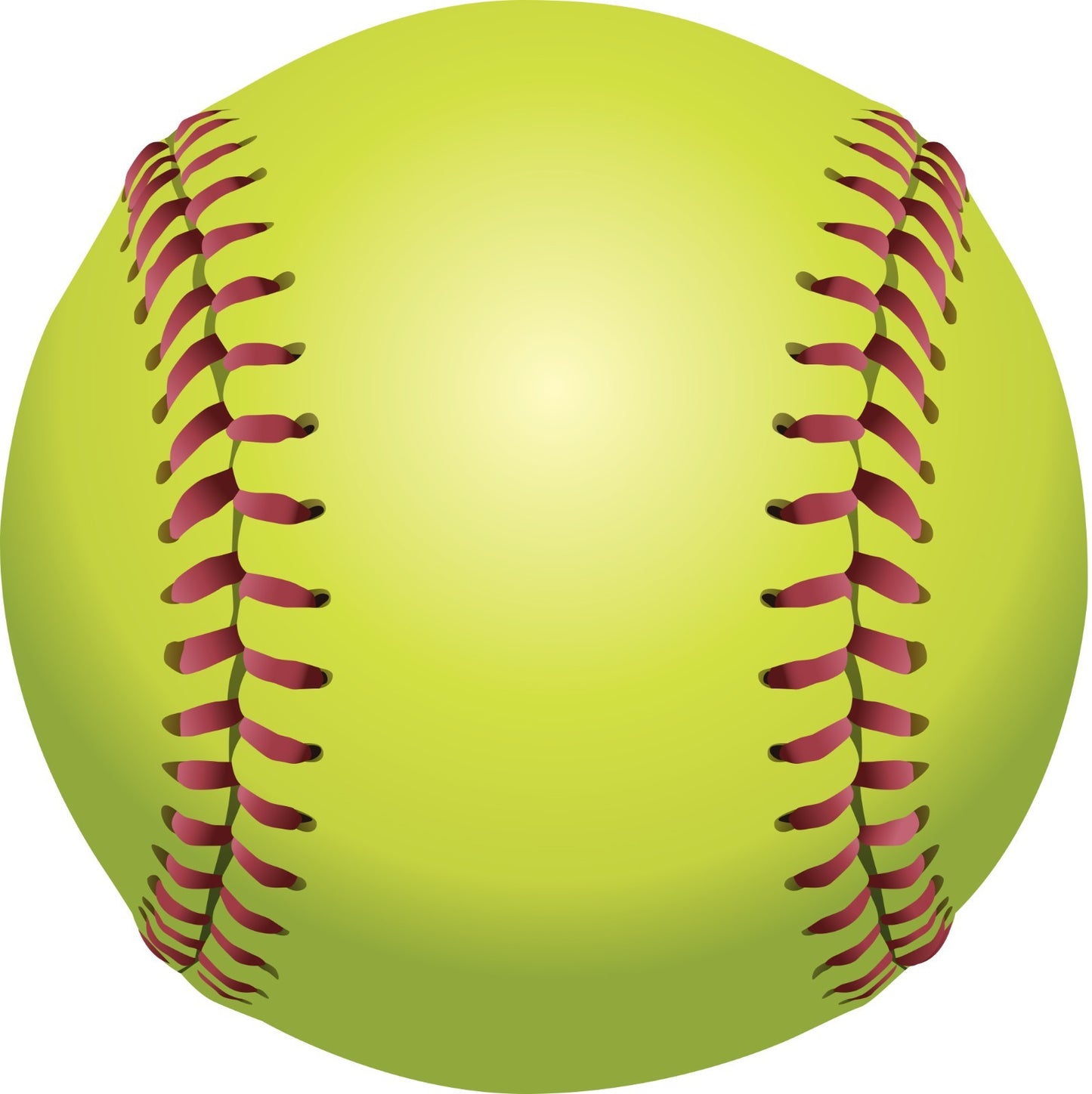Softball Indoor Wall Vinyl Decal Sticker 5 - 52"