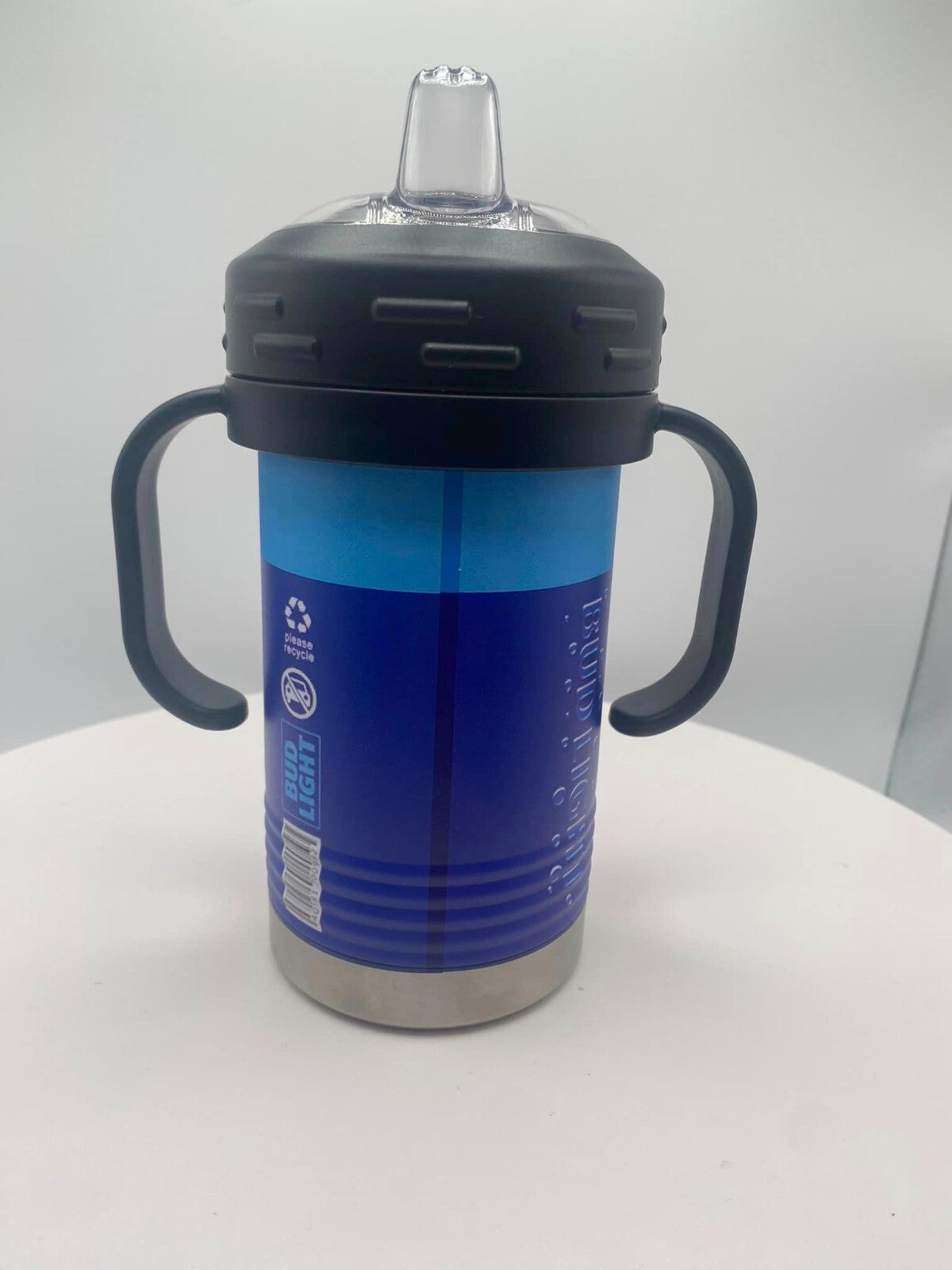 Adult Themed UV Printed 10 oz Insulated Sippy Cup Beer bud light funny gift