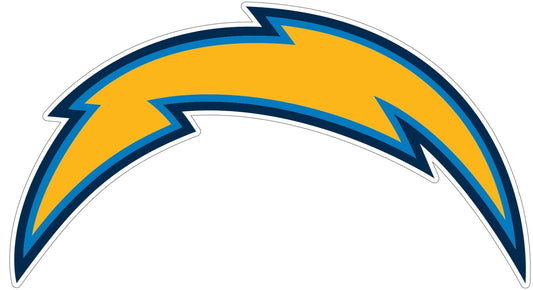 San Diego Chargers Logo - Die Cut Laminated Vinyl Sticker Decal NFL car window