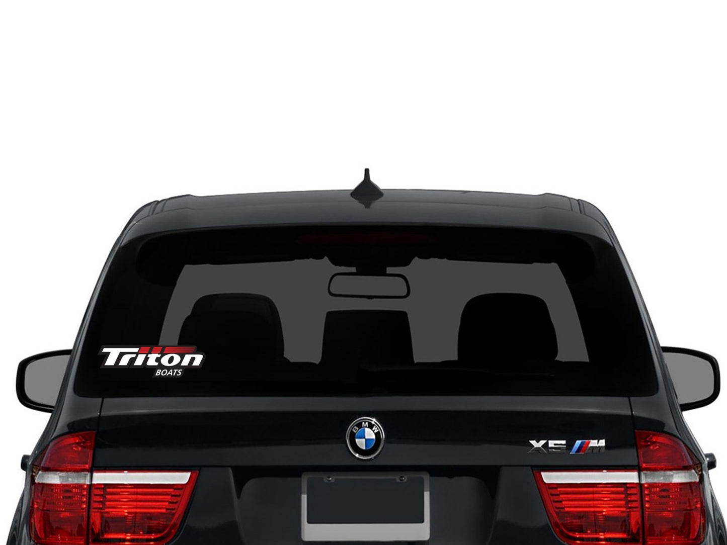 2x 10” X3” TRITON BOATS Vinyl Decal Logo Stickers Fishing Boat Fish Bass Boat
