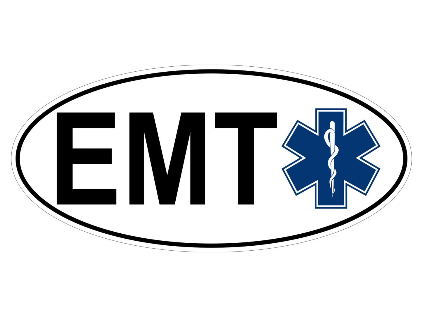 EMT Mecial Vinyl Decal Sticker Choose Size First Responder Paramedic Emergency