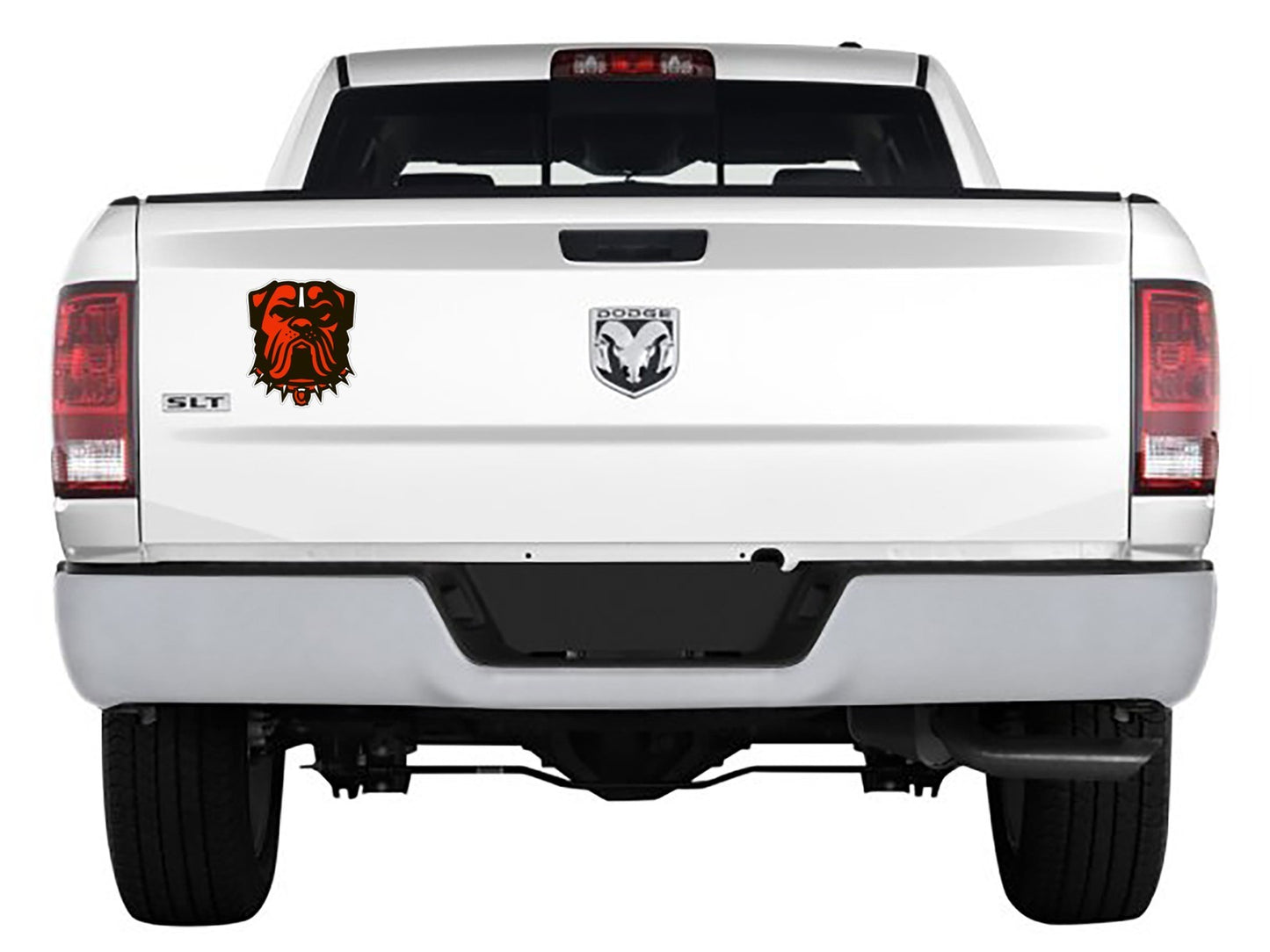 Cleveland Browns Dawg Pound Logo Vinyl Decal NFL