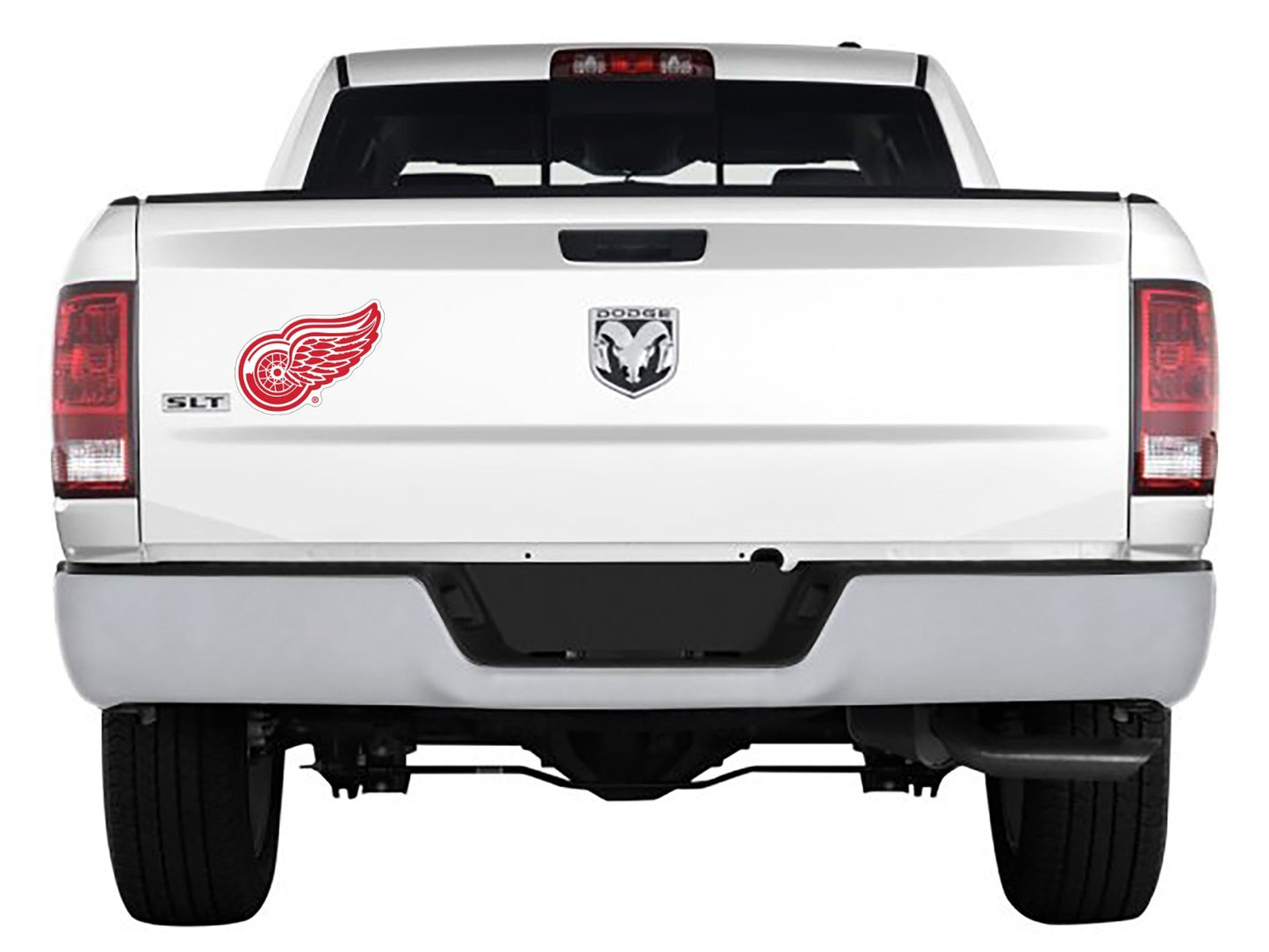 Detroit Redwings Logo - Die Cut Laminated Vinyl Sticker Decal NHL car window