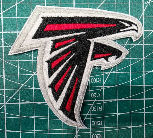 Atlanta Falcons 5" Iron /Sew On Embroidered Football Logo NFL