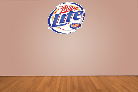 Miller Lite Beer Logo Indoor Wall Vinyl Decal Sticker 5 - 52"