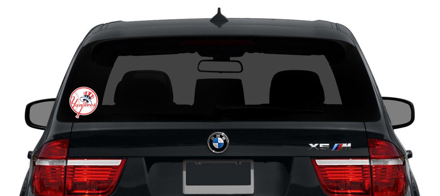 New York Yankees Emblem Logo Baseball Sticker Waterproof Vinyl Decal Car
