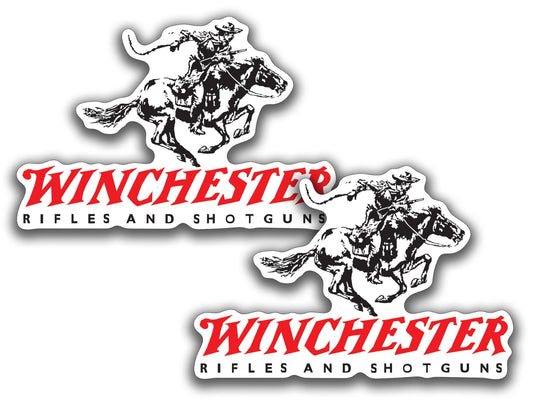 2x Winchester Sticker Vinyl Decal |Sizes!! truck helmet welder window door