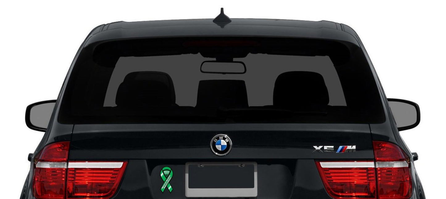 Mental Health Awareness Prevention Ribbon Vinyl Decal Sticker Choose Size