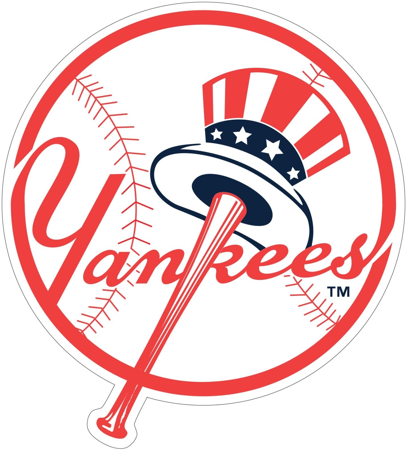 New York Yankees Indoor Wall Vinyl Decal Sticker 5" - 52"