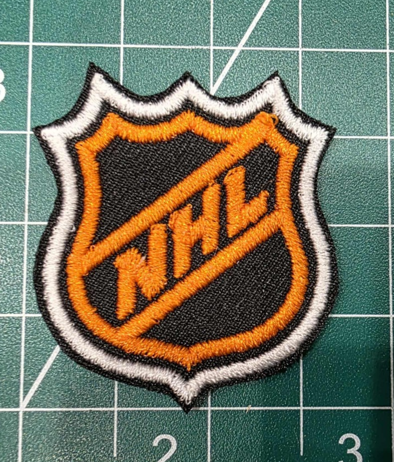 3.75" Small Hockey Logo NHL Iron / Sew On Embroidered Patch shirt