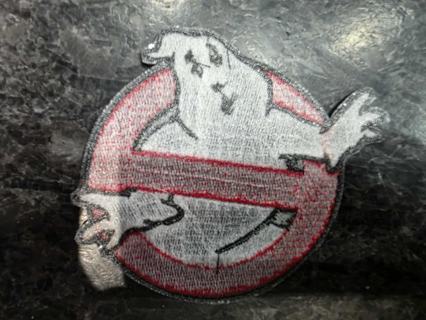 Ghostbusters  3.75" Iron /Sew On Embroidered Patch