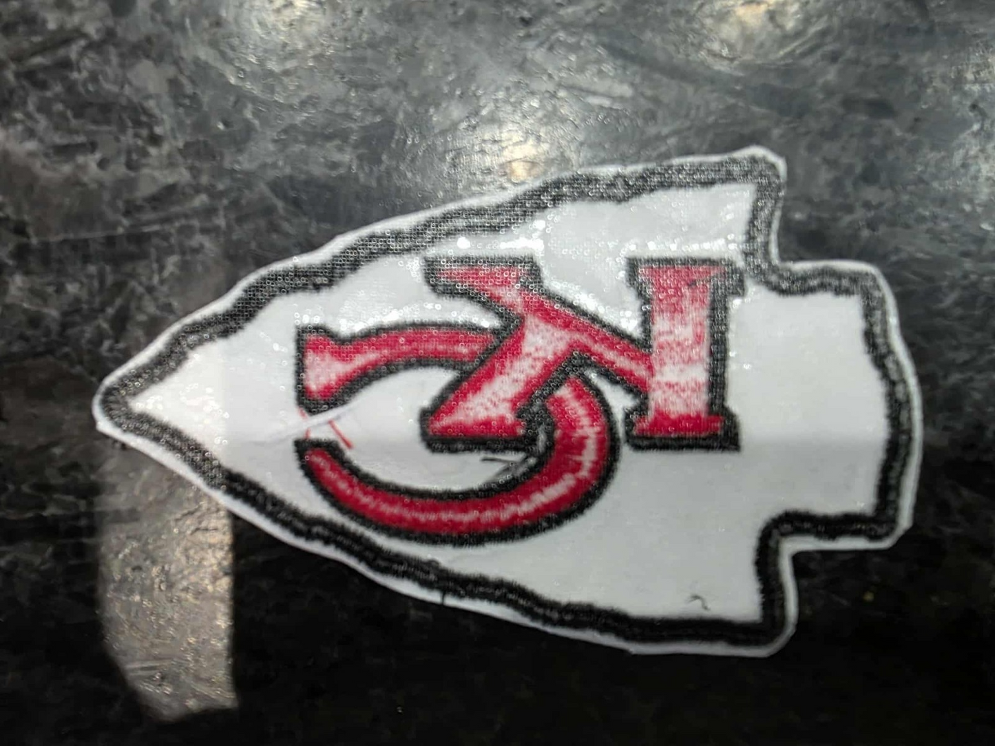Kansas City Chiefs 3" Iron /Sew On Embroidered Patch Football Logo NFL