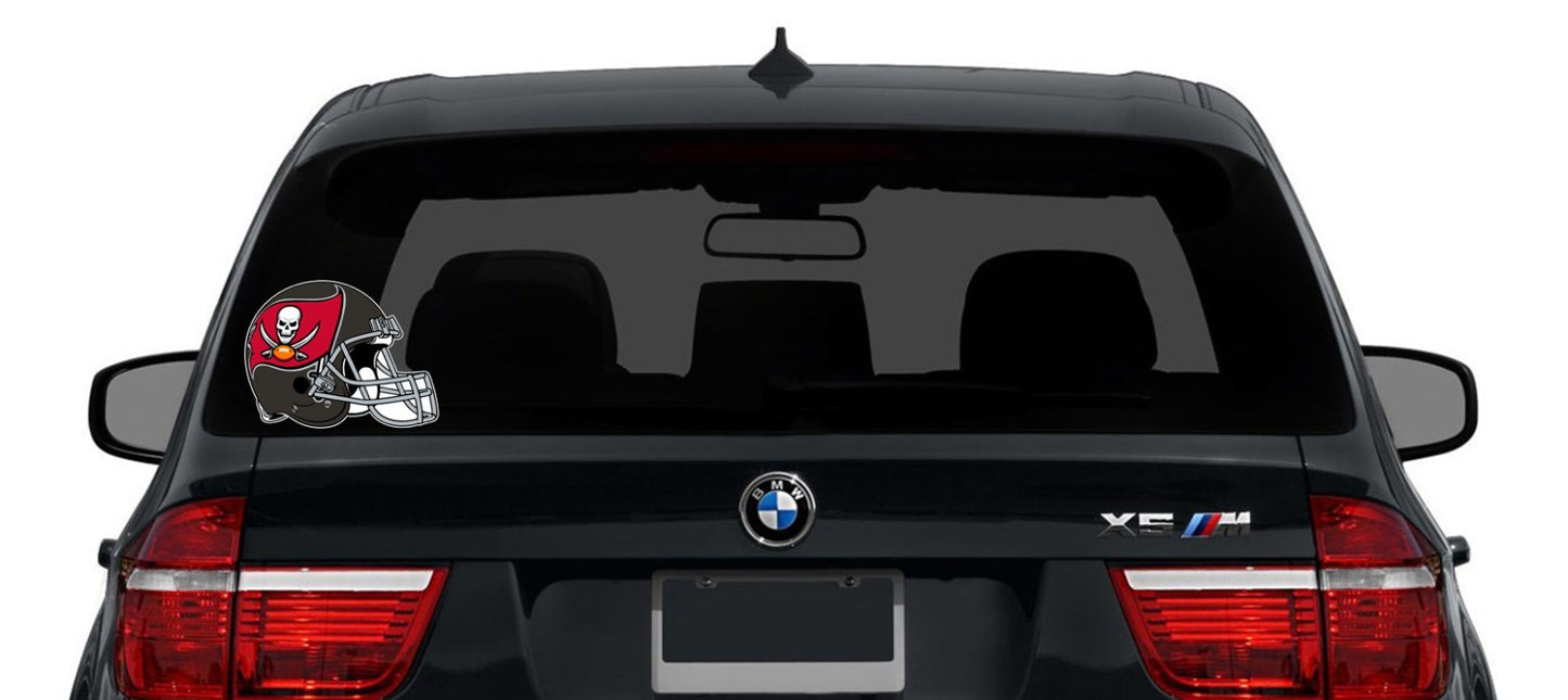 Tampa Bay Buccaneers Logo - Die Cut Laminated Vinyl Sticker Decal NFL car window
