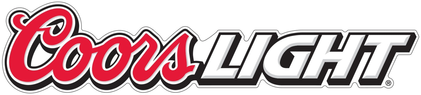 Coors Light Mountains Beer Logo Sticker Vinyl Decal | Different Sizes - Outdoor