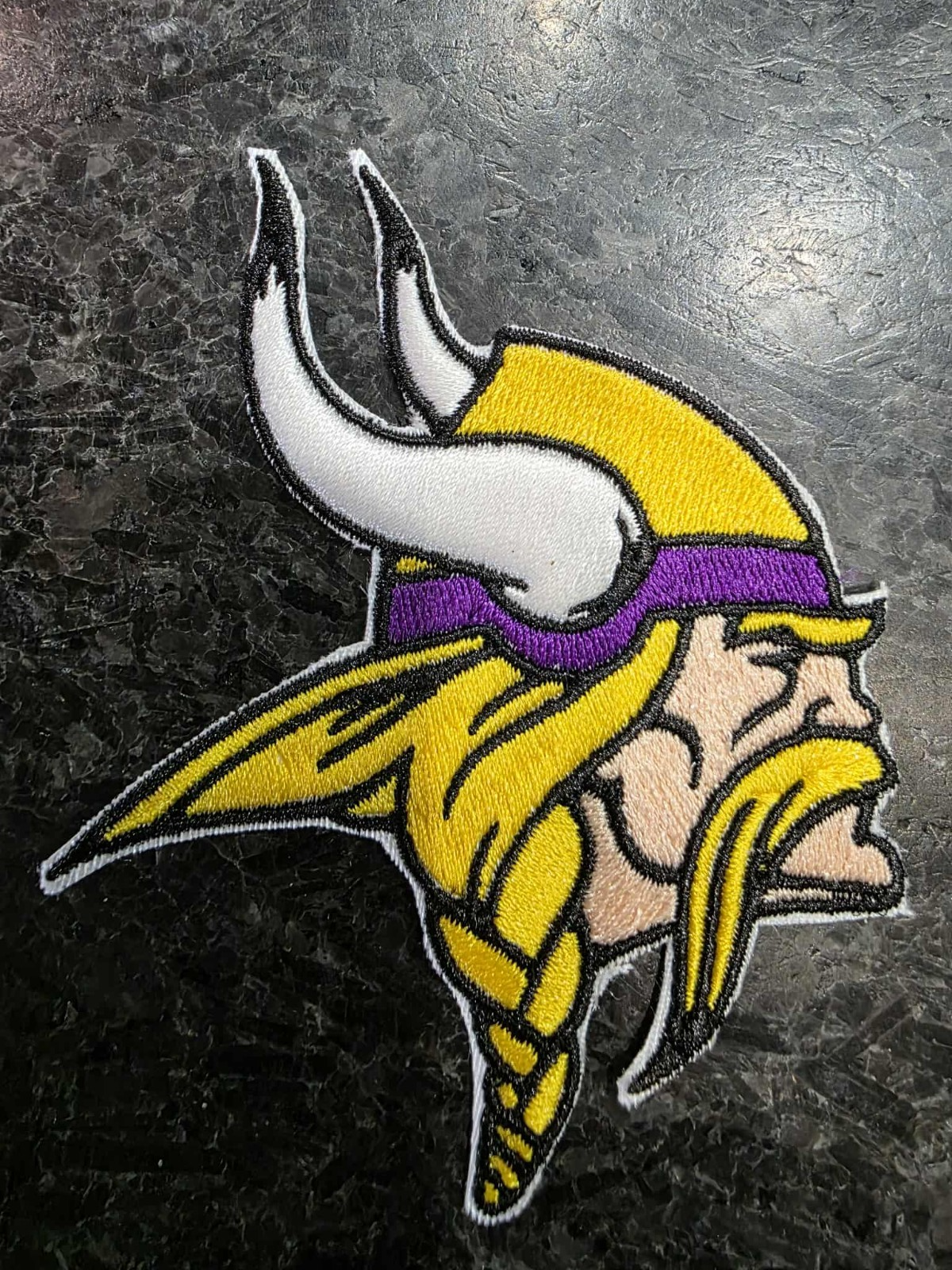 Minnesota Vikings 7" Iron /Sew On Embroidered Patch logo sleeve, jacket, shirt