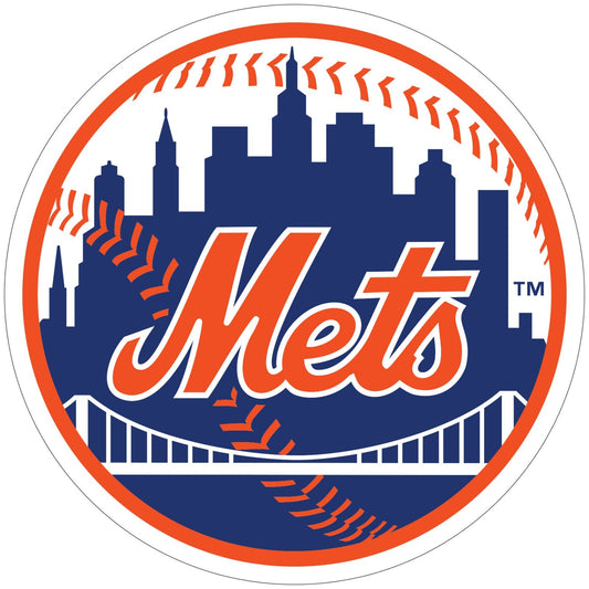 New York Mets Emblem Logo Baseball Sticker Waterproof Vinyl Decal Car