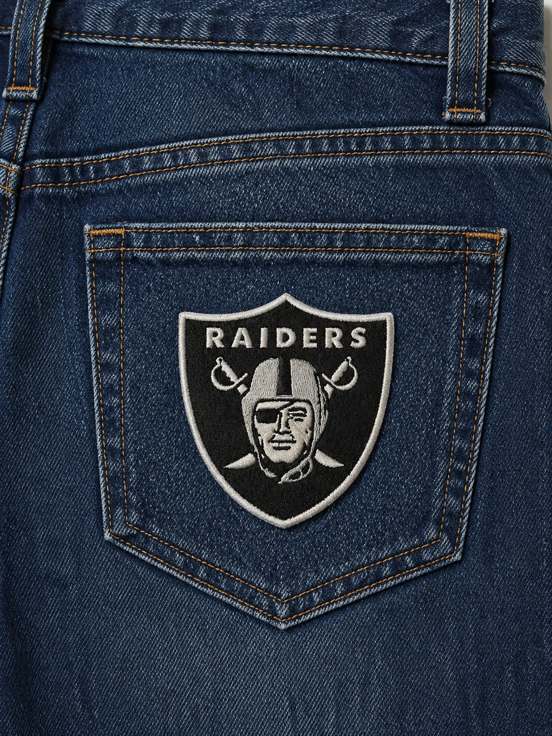Las Vegas Raiders 3" Iron Sew On Embroidered Patch Football Logo NFL shoulder