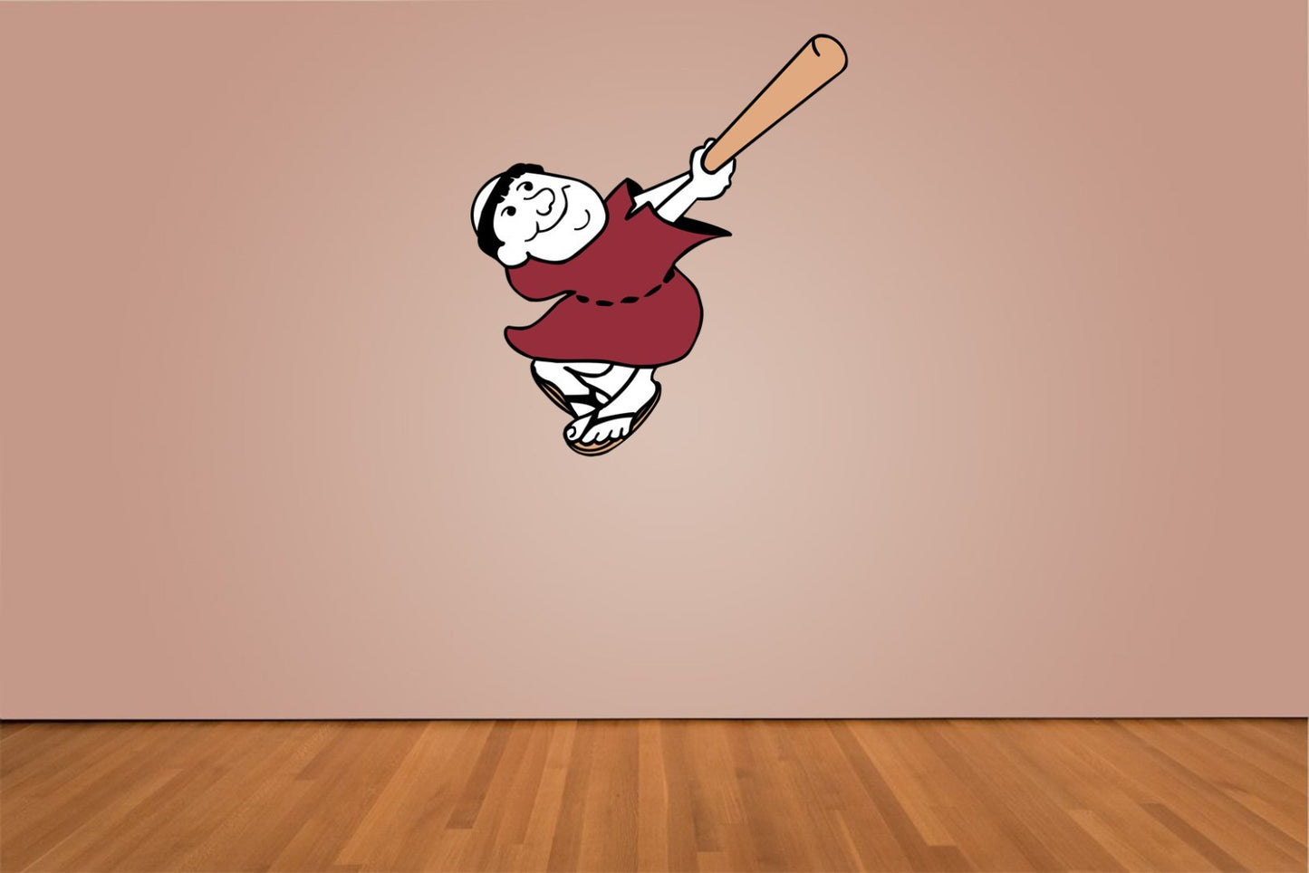 San Diego Padres Indoor Wall Vinyl Decal Sticker 5" - 52"