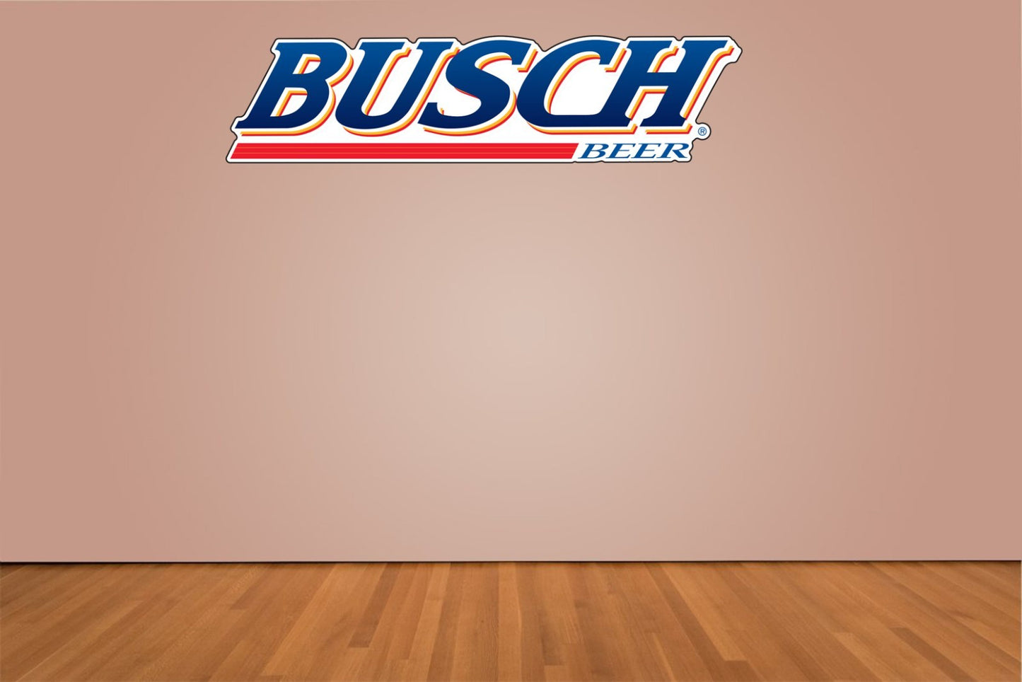Busch Beer Logo Indoor Wall Vinyl Decal Sticker 5" - 52"