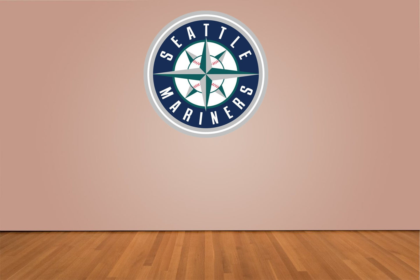 Seattle Mariners Indoor Wall Vinyl Decal Sticker 5" - 52"