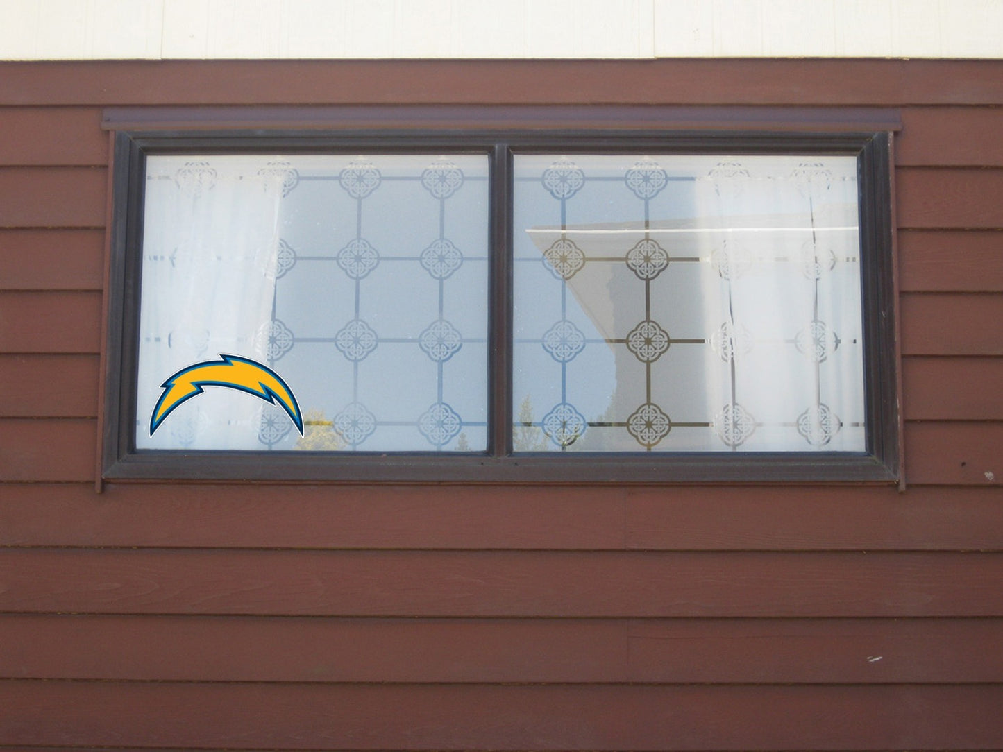 San Diego Chargers Logo - Die Cut Laminated Vinyl Sticker Decal NFL car window