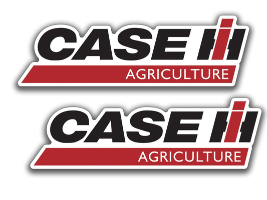 2x Case IH Logo Agriculture INTERNATIONAL HARVESTER Vinyl Decal | Sizes tractor