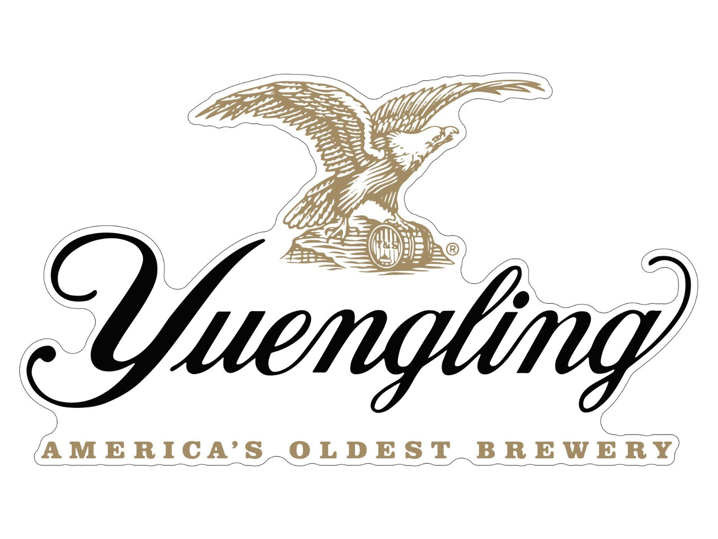 Yuengling Beer Logo Vinyl Decal Outdoor Laminated 2"-52"