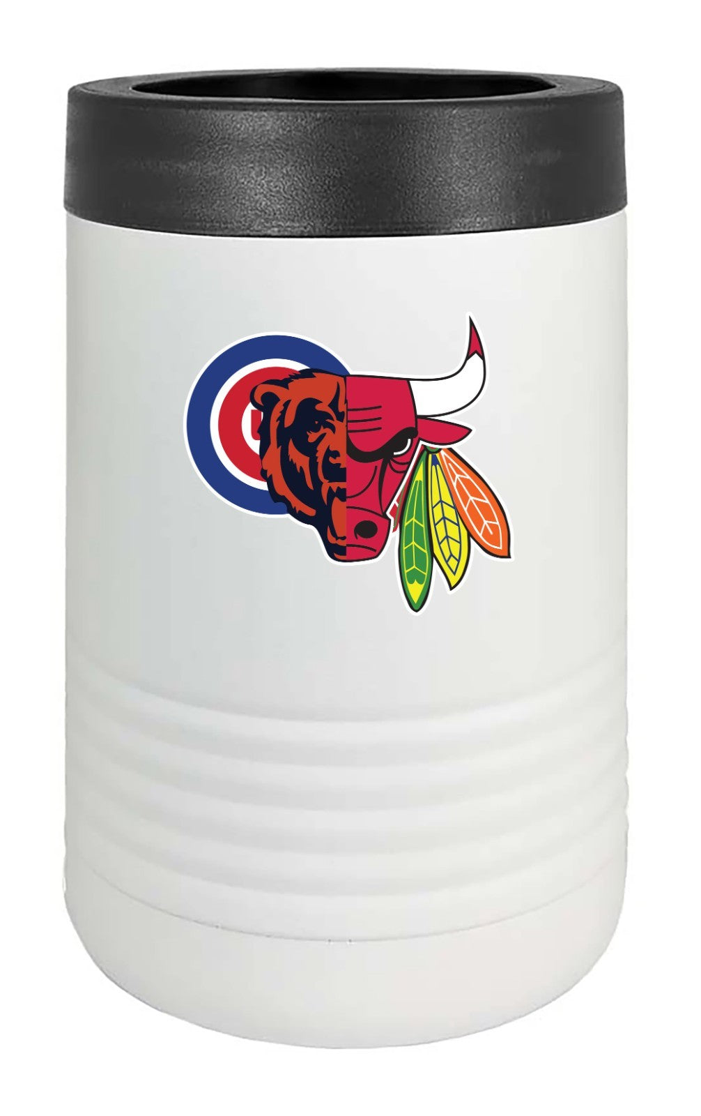 Chicago Mash Up Sports Logo - Die Cut Laminated Vinyl Sticker Decal car window