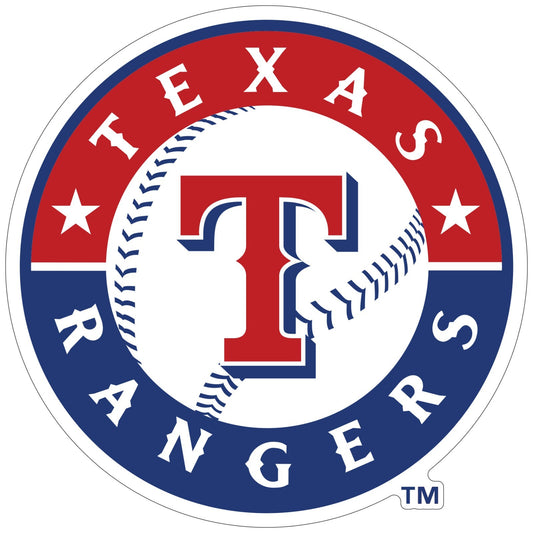 Texas Rangers Emblem Logo Baseball Sticker Waterproof Vinyl Decal Car