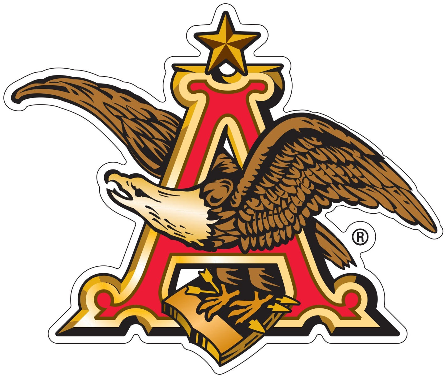 ANHEUSER BUSCH Sticker Vinyl Decal *DIFFERENT SIZES* Beer Car Bumper Window Bar
