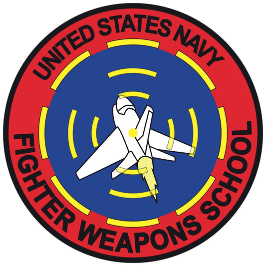 US Navy Fighter Weapons School Top Gun Vinyl Decal Sticker Size Military Service