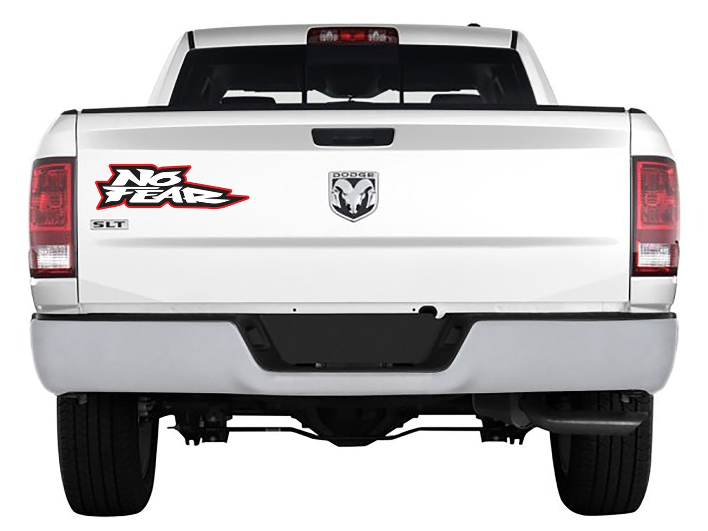 2x No Fear Sticker Vinyl Decal Sizes!! truck helmet window door racing