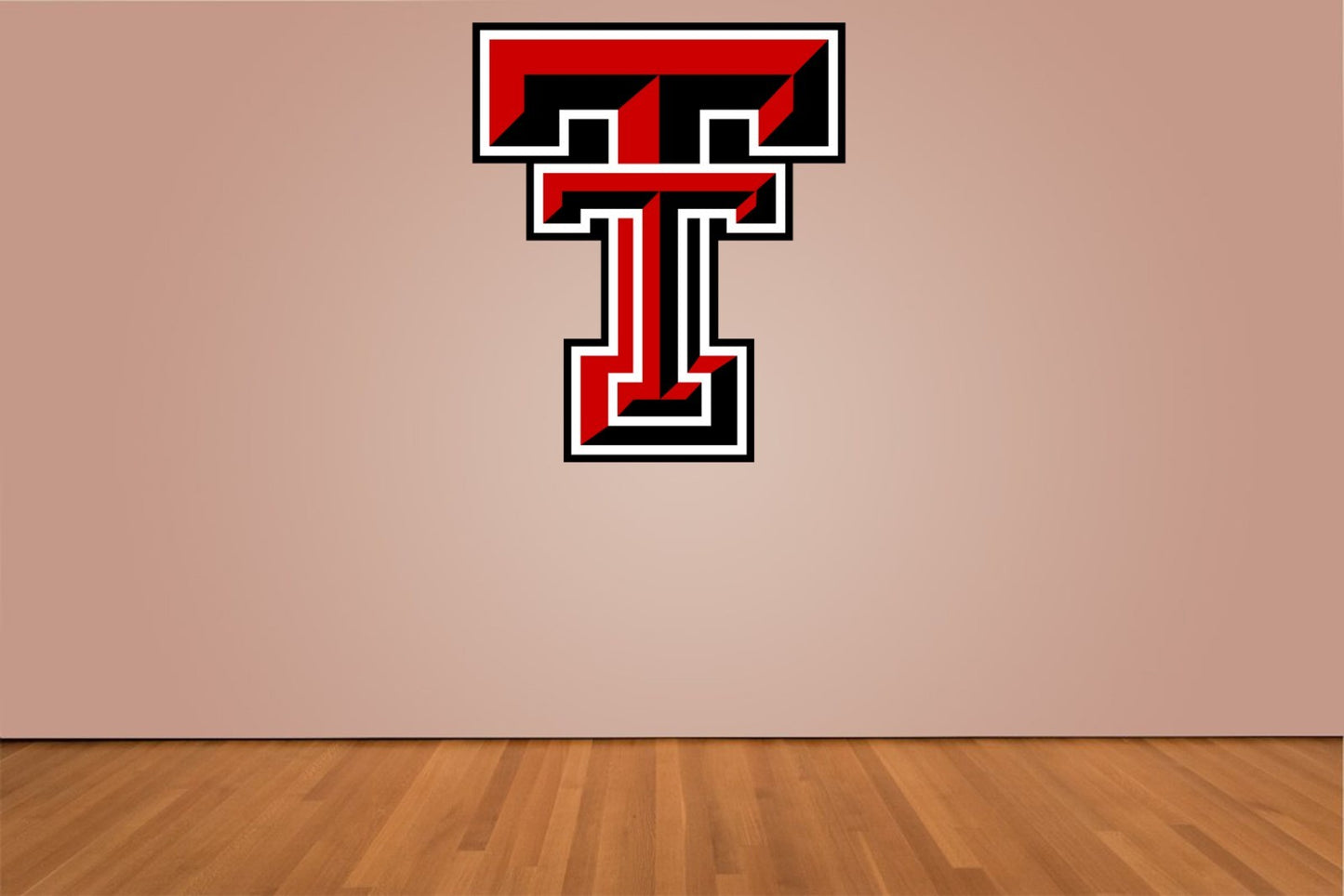 Texas Tech TT Indoor Wall Vinyl Decal Sticker 5 - 52"