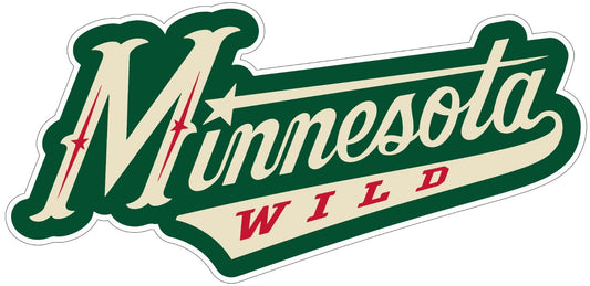 Minnesota Wild Logo - Die Cut Laminated Vinyl Sticker Decal NHL car window