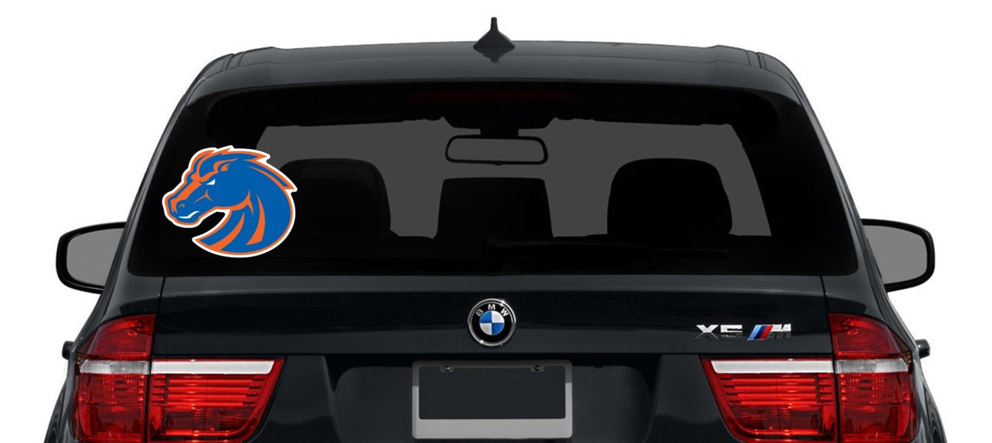 Boise State Broncos Football Sticker Vinyl Decal | Different Sizes - Outdoor